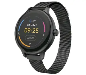 CARNEO Hero mini HR+ schwarz / Smartwatch / 1,1" AMOLED / 360x360 / IP67 / BT