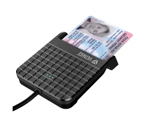 YENKEE YCR 101 USB / Chipkartenleser / USB 2.0 / eCitizen / eBanking / schwarz