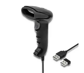 Qoltec 50868 Funkleser 1D und 2D schwarz