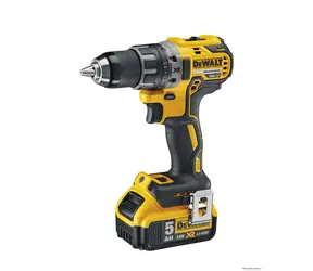 DeWalt DCD771D2 / Akku-Bohrschrauber ohne Bürsten / 18 V XR Li- ION / 2x 5,0 Ah