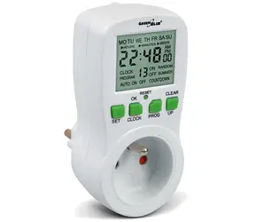 GreenBlue GB107 / Digitale Zeitschaltuhr / 16 Programme / max. 240 Programme