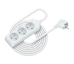 Retlux RPC 05 Verlängerungskabel 3-fach 3×1,0mm 7m weiß