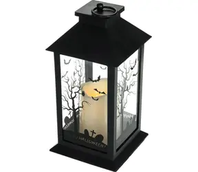 Retlux RHW 008 Schwarze Laterne 1 LED 3000K - warmweiß