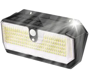 Viking S282 Solar-LED-Außenleuchte mit Bewegungsmelder / 2600lm / IP65 