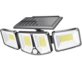 Viking S180 Solar-LED-Außenleuchte mit Bewegungsmelder / 1000lm / IP65