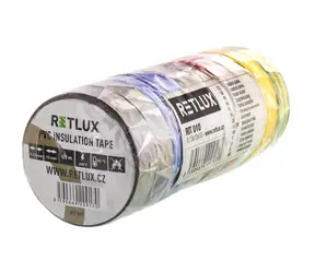Retlux RIT 010 Isolierbänder, 10 Stück / 0,13 mm x 15 mm x 10 m