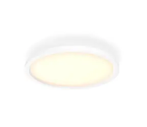 Philips Hue Aurelle Panel RD S weiß / LED-Deckenleuchte / 2450 lm / 2200-6500 K / IP20 / dimmbar