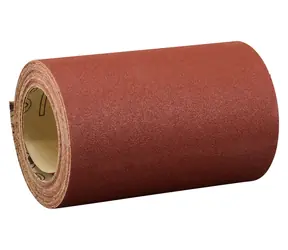 Makita P-38146 / Schleifbandrolle für Holz und Metall / 120 mm x 5 m / K120