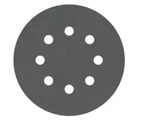 BOSCH 2608605121 PRO F355 / Schleifpapier P400 / Durchmesser 125 mm / 5 Stück.