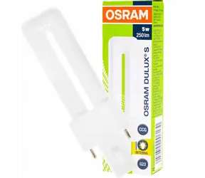 OSRAM DULUX S Leuchtstofflampe G23 FS1 / 5W / 2700 K