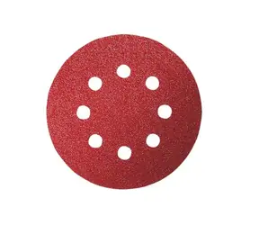 BOSCH 2608605640 / Schleifpapier für Holz / P40 / Durchmesser 125 mm / 5 Stück.
