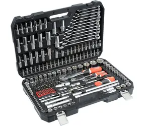 YATO YT-38841 / Gola-Set 1|2" & 3|8" & 1|4" + Zubehör / 216 Teile