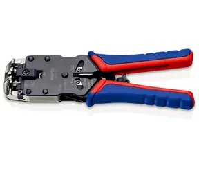Knipex Western 975112 Crimpzange für Steckverbinder 200 mm