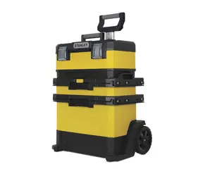 Stanley 1-95-621 / mobiler Metall-Kunststoff-Werkzeugkasten / Maße: 73 x 56,8 x 38,9 cm