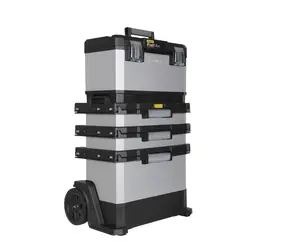 Stanley 1-95-622 / FatMax mobiler Metall-Kunststoff-Werkzeugkasten / Maße: 89,3 x 56,8 x 38,9 cm