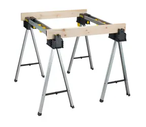 Stanley FMST1-75763 / Metall-Schneideständer / Maße: 101,7 x 75,8 x 12,5 cm / 2 Stück