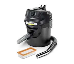 Kärcher AD 2 1.629-711.0 / Staubsauger für Asche und trockenen Schmutz / 600W / 14 l / Saugleistung 150 AW