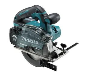 Makita DCS553RTJ / Akku-Metallsäge / 18V / Blattdurchmesser 150 mm / 2x5,0 Ah / Schnitttiefe 57,5 mm / 4.200 U/min