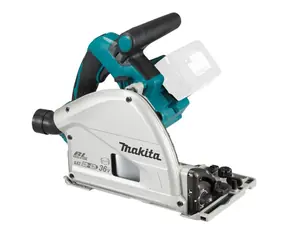 Makita DSP600ZJ / Akku-Tauchkreissäge mit Koffer / 2x18V / Blattdurchmesser 165 mm / 6.300 U/min / ohne Akku