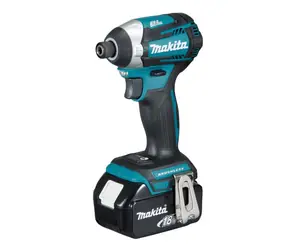 Makita DTD154RTJ / Akku-Schlagschrauber / 18V / 2x5,0Ah / 3600 U/min / 3800 Hübe pro Minute / 175Nm