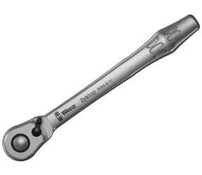 Wera 8004 A / Ratsche Zyklop Metall mit Kniehebel und Klemmteil 1|4"