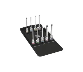 Wera 8767 C TORX HF 3 / Zyklop TORX-Bit-Satz / mit Haltefunktion / Klemmteil 1|2"
