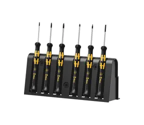 Wera 1550|6 ESD / Schraubendreher-Set für den Einsatz in der Elektronik + Ständer