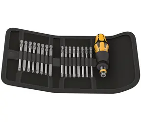 Wera Kraftform Kompakt 60 ESD / 16-teiliger Bitsatz mit Handhalter 