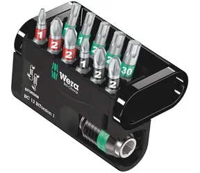 Wera Bit-Check 12 BiTorsion 1/12-teiliges Bit-Set 