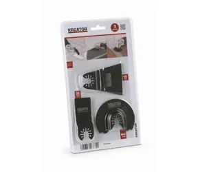 KREATOR KRT990040 / Zubehörset für Multifunktionsschleifer (3 Stk.) 
