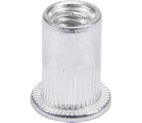 YATO Aluminium-Nietmutter M6 / Nietlänge 14 mm / Außendurchmesser 8,9 / 20 Stk