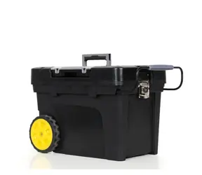 Stanley Mobiler Werkzeugkasten mit Organizer / Volumen 53 l / Maße 43 x 37,6 x 60,3 cm