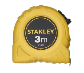 Stanley 1-30-487 / Maßband 3M / Maßband 12,7 mm / Klasse. II / Kunststoffverpackungen