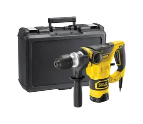 Stanley FME1250K / Kombihammer / 1250 W / 850 U/min / 4100 Schläge pro Minute / 3,5 J / SDS PLUS