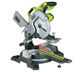 Ryobi EMS305RG / Tisch-Kapp- und Gehrungssäge / 2200 W / Sägeblattdurchmesser 305 mm / 5000 U/min / Schnitttiefe 110 mm