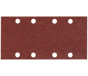 Makita P-36033 / Schleifpapier für Holz | Metall | Stein / Körnung 180 / Maße 93x228 mm / 8 Löcher / 10 Stk