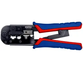 Knipex Western 975110 Crimpzange für Steckverbinder 190 mm
