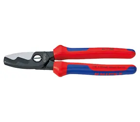 Knipex 9512200 Kabelschere mit Doppelschneide 200 mm