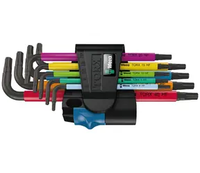 Wera 967|9 TX Multicolour HF 1 / Steckschlüsselsatz mit Haltefunktion