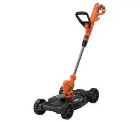 Black&Decker BESTA530CM / Rasenmäher 3 in 1 mit CM100-Chassis / 550 W / Schnittbreite 30 cm / Faden 1,6 mm x 6 m