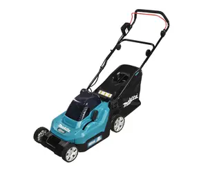 Makita DLM382Z / Akku-Rasenmäher / 2x18V / bis zu 560 m2 / Breite 38 cm / Korb 40 l / ohne Akku
