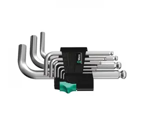Wera 950|9 Hex- PLUS 3 / Steckschlüsselsatz / metrisch / verchromt