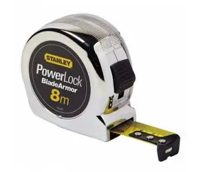 Stanley PowerLock 0-33-527 / Maßband 8 m / Bandbreite: 25 mm 