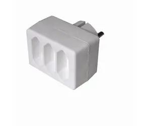 Solight Anschlussdose 3 Steckdosen 3x 2,5A weiß