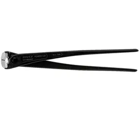 Knipex 99 10 300 EAN Power-Bewehrungszange mit großem Übersetzungsverhältnis 300 mm / halbharter Draht: 3,8 mm / harter Draht 2,0 mm 