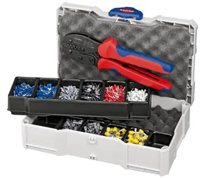 Knipex 97 90 23 Crimpzange + Crimpsortiment