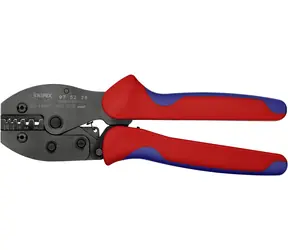Knipex PreciForce 97 52 38 Crimpzange 220mm / 0,25 - 6,0 mm2 / AWG 23-10 / Buchsen: 5