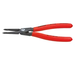 Knipex 48 11 J4 Präzisions-Sicherungsringzange für Innenringe in Löchern 320 mm / 85-140 mm / Spitzen: 3,2 mm