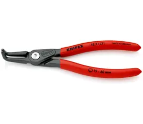 Knipex 48 21 J31 Präzisions-Sicherungsringzange für Innenringe in Löchern 210 mm / 90° / 40-100 mm / 2,3 mm