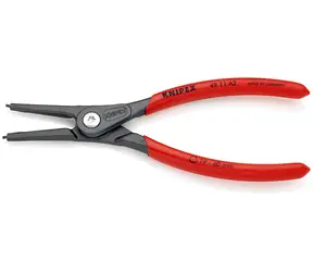 Knipex 49 11 A2 Präzisions-Sicherungsringzange für Außenringe auf Wellen 180 mm / 19-60 mm / 1,8 mm